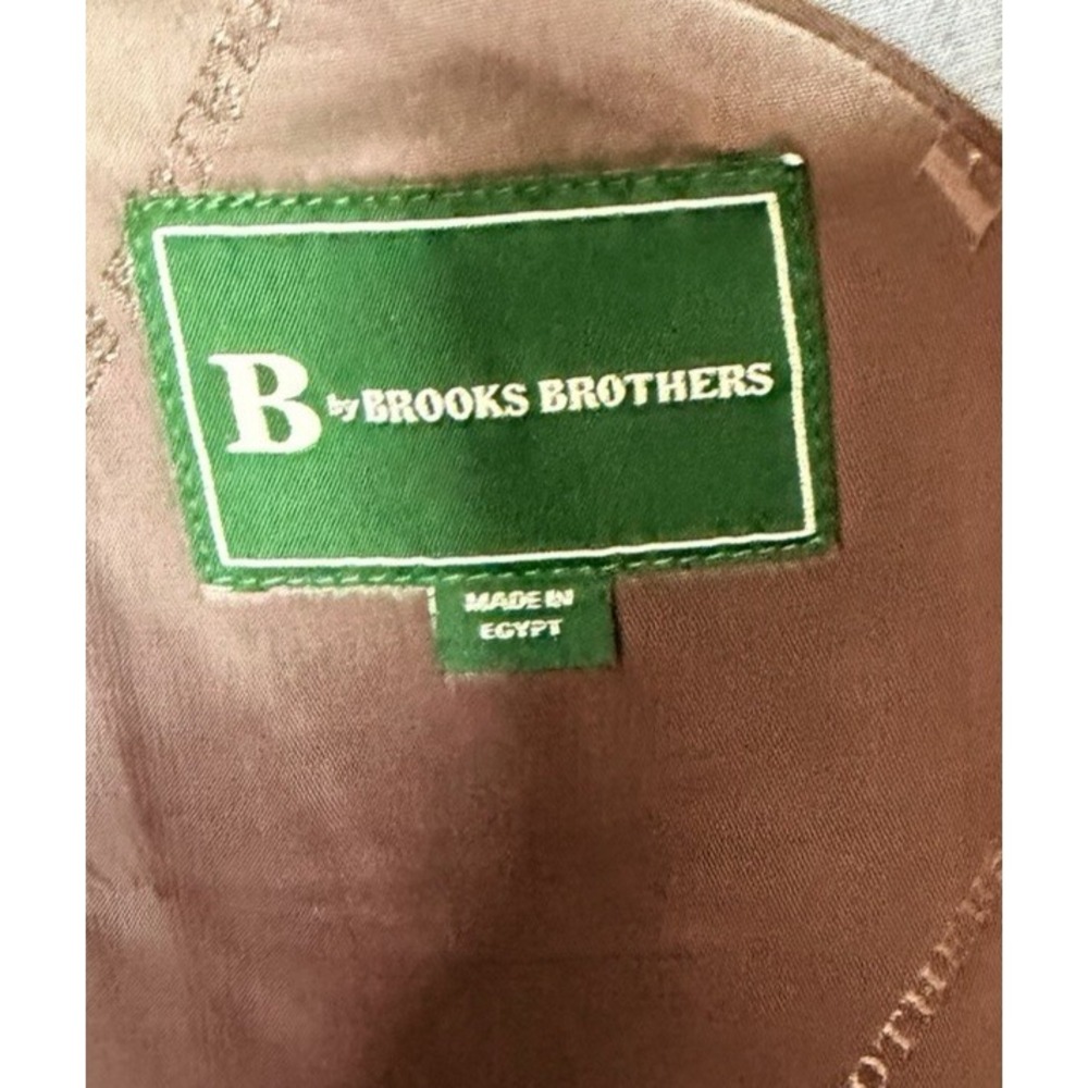 B by Brooks Brothers Suit 48L 38X30 Blue Wool Blend Blazer Pants Classic - Picture 3 of 13